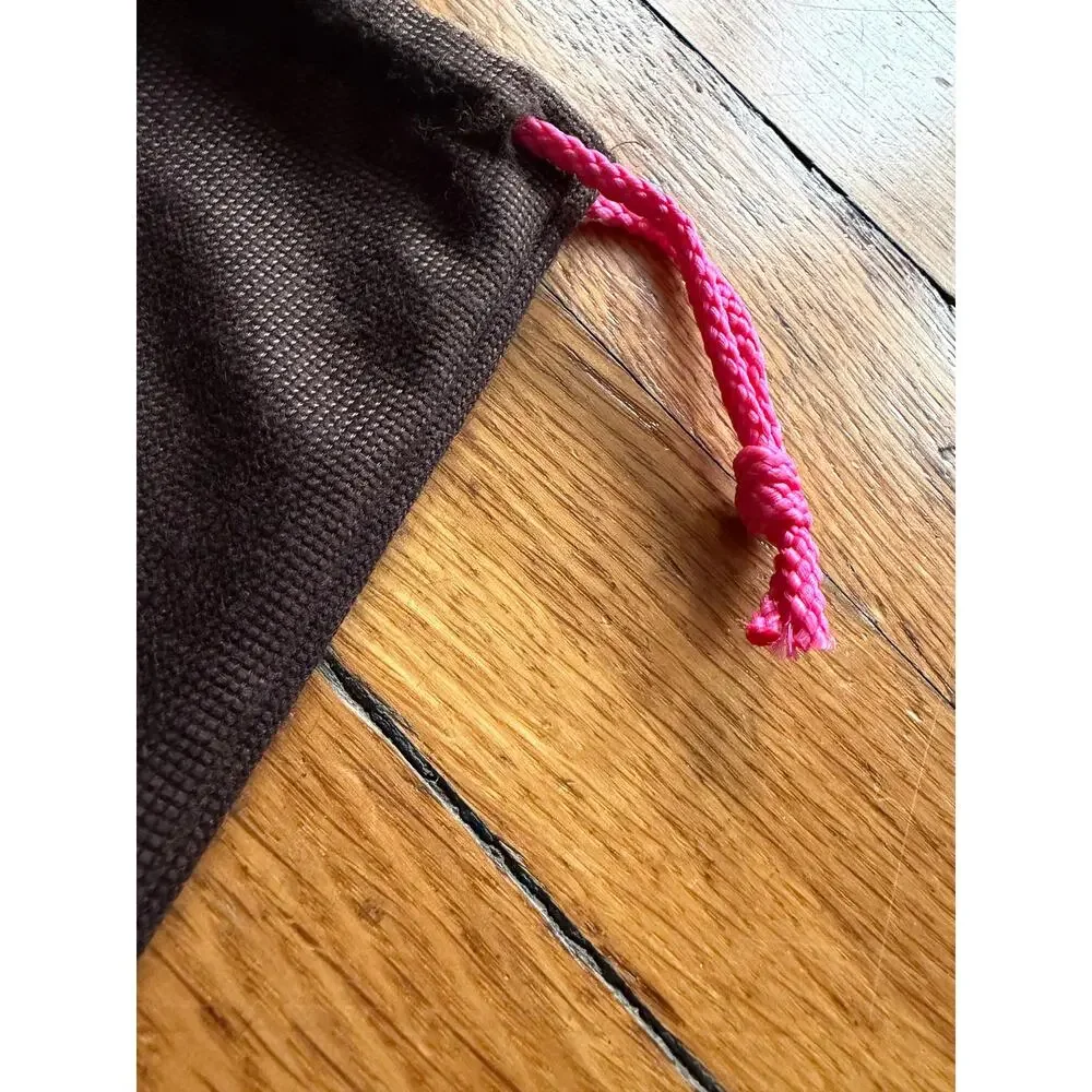 KATE SPADE Brown/Pink Dust Bag sz Small